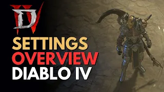 Diablo 4 Best Settings Beginners Guide | Health bars and Items | New Player Tutorial | New ARPG 2023