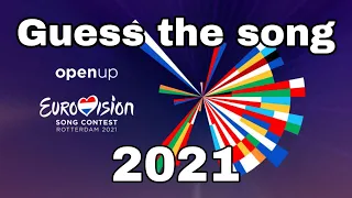 Guess the song: Eurovision 2021