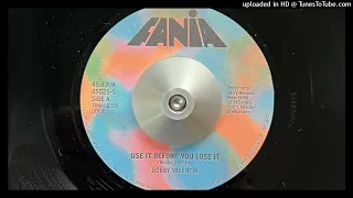 Bobby Valentin - Use It Before You Lose It (Fania) 1971 (Reissued 2005)