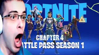 Nick Eh 30 Reacts To The Chapter 4 Battle Pass(⚠️All Credit To Nick Eh 30⚠️)