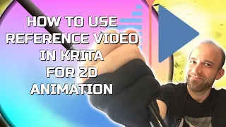 How to Use Reference Video in Krita for 2D Animation