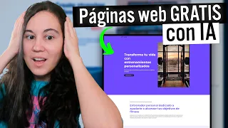 Crea Páginas Webs En SEGUNDOS Con Inteligencia Artificial (GRATIS)