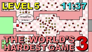 [Former WR] The World's Hardest Game 3 Level 5 in 11:37 (Any%)