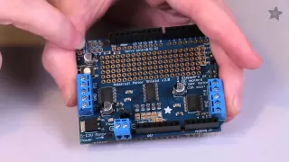 Adafruit Motor / Stepper / Servo Shield for Arduino