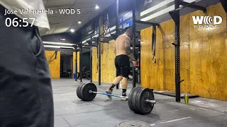 José Valenzuela - WOD 5