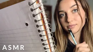 ASMR Drawing Your Face Roleplay