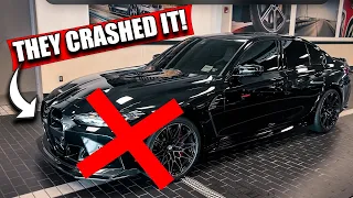 BMW CRASHED MY BRAND NEW G80 M3 COMPETITION...