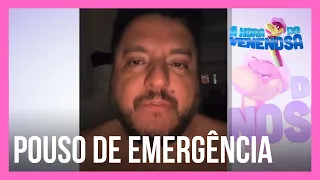 Avião com Bruno, da dupla com Marrone, sofre pane no motor