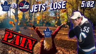 Jets Game Reaction 2022-23  5/82 TOR-4 WPG-1 Loss -Autumn Leaves-