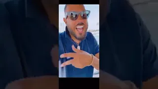 Natti Natasha bailando embarazada en el barco con Raphy Pina instagram live video