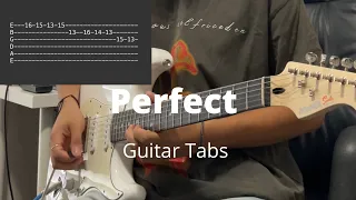 Perfect by Ed Sheeran | Guitar Tabs￼