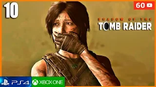 SHADOW OF THE TOMB RAIDER Parte 10 Español Latino Gameplay PS4 PRO (4K)| La Huida de Lara