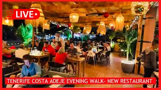 🔴LIVE: Costa Adeje Night Life- Tenerife Walk & Bars 2024 Puerto Colon🍻 Canary Islands