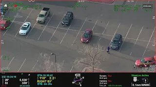 Video: Helicopter captures car thief taking police on chase through Albuquerque