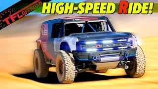 First Ride! See And Hear The 2020 Ford Bronco R Baja Racer In Action