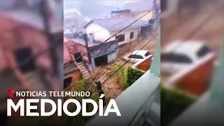 En video: Fatal deslizamiento de tierra en Brasil | Noticias Telemundo