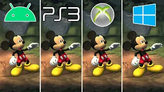 Castle of Illusion Starring Mickey Mouse (2013) Android vs PS3 vs XBOX 360 vs PC