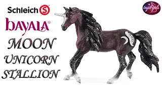 Schleich Bayala Moon Unicorn Stallion horse figure unboxing video