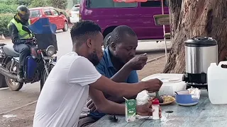 Eating strangers food prank 😂😂 Super hilarious!