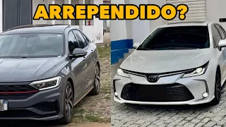 ME ARREPENDI DE COMPRAR O JETTA GLI? VOU VOLTAR PARA O COROLLA?