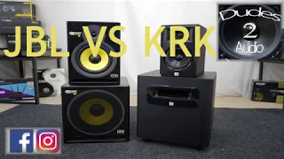 Studio Monitors! JBL Vs KRK