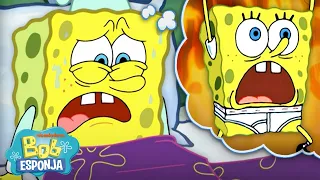 Bob Esponja | CADA sueño en la historia de Bob Esponja |  Bob Esponja en Español