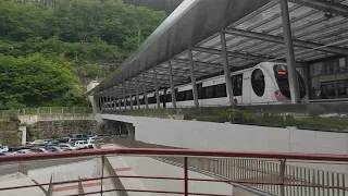 Euskotren ut 900 Saliendo de Ermua con destino Bilbao