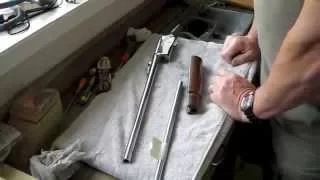 Rossi M92 357 magazine tube and fore wood Reassemble.