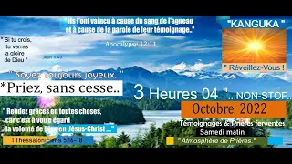 OCTOBRE 2022 💥Kanguka NON. STOP - Réveillez - vous !💥📢