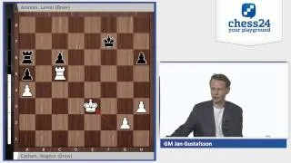 Sinquefield Cup: GM Jan Gustafsson on Carlsen-Aronian