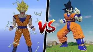 Batalha de Construção: QUEM CONSTRÓI O MELHOR GOKU!