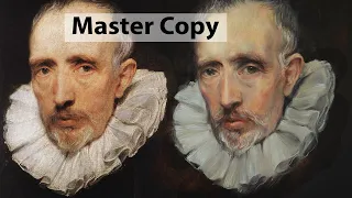 PORTRAIT PAINTING || Master Copy Sir Antony van Dyck