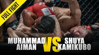 Muhammad Aiman vs. Shuya Kamikubo | ONE Full Fight | October 2018