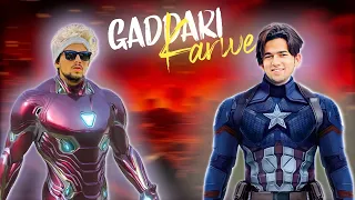 Captain Amir India And Zain Stark 😂 || Avengers R2h War 😂 || Bhau Odinson || Gaddari Karwe 😂