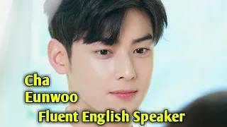 Cha Eunwoo _Fluent in speaking English