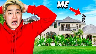 BREAKING INTO BESTFRIEND'S NEW MANSION?!