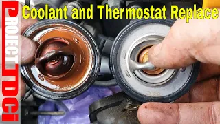 Ford Mondeo Mk4 1.8 TDCI - Coolant change, Thermostat Replace and Coolant reservoir replace