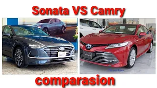 Hyundai Sonata vs Toyota Camry comparasion | which is better