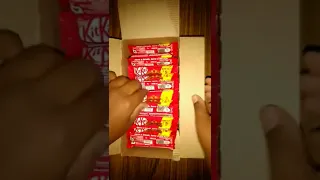 Unboxing 5 rupees Nestle kit kat box