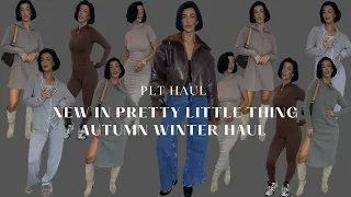 NEW IN PLT AUTUMN WINTER HAUL | PRETTY LITTLE THING HAUL 2022 | Bobbi Williams