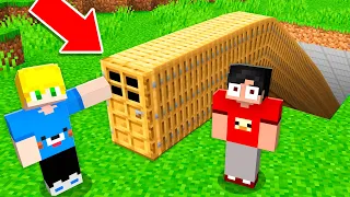 CRIAMOS os MELHORES BUNKERS ENGRAÇADOS no Minecraft!