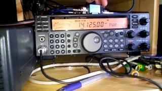 Kenwood TK-80 vs TS-570D