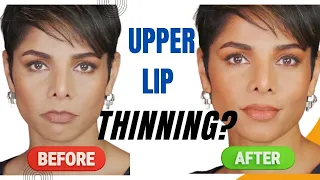Upper Lip Thinning? Reduce aging philtrum with these Face Exercises and Lip Massages