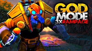 OMG! THE NEXT LEVEL TINKER 3X RAMPAGE! | DOTA 2 7.32D | GRANDMASTER TINKER.