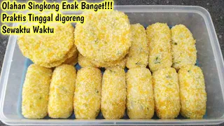 Mengapa Saya Baru Tahu Mengolah Singkong Bisa Selezat ini! Awet Praktis Tinggal Goreng Sewaktu-Waktu