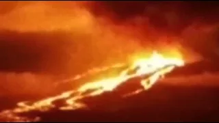 Видео мощного извержение вулкана Вольф Video powerful eruption of the volcano Wolf