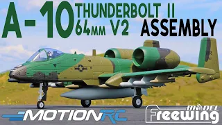 Freewing A-10 Thunderbolt II 64mm V2 EDF Jet Assembly | Motion RC