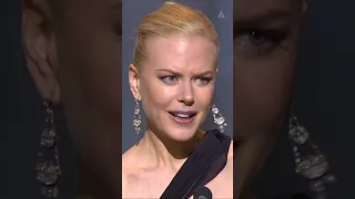 Oscar Winner Nicole Kidman on coming to the Academy Awards