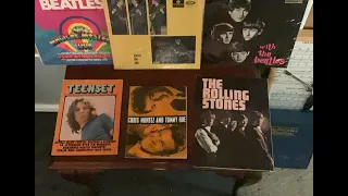 MR STICKERMANIA livestream The Beatles stereo audiophile pressings around the world + Billy Joel !