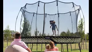 Springfree Trampolin: Komplette Beschreibung und Montage